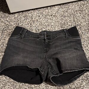 Isabel Marant Black Jean Shorts